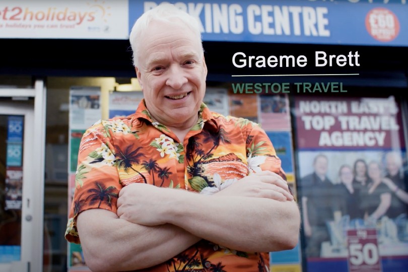 Westoe Travel's Graeme Brett becomes Covid community champion