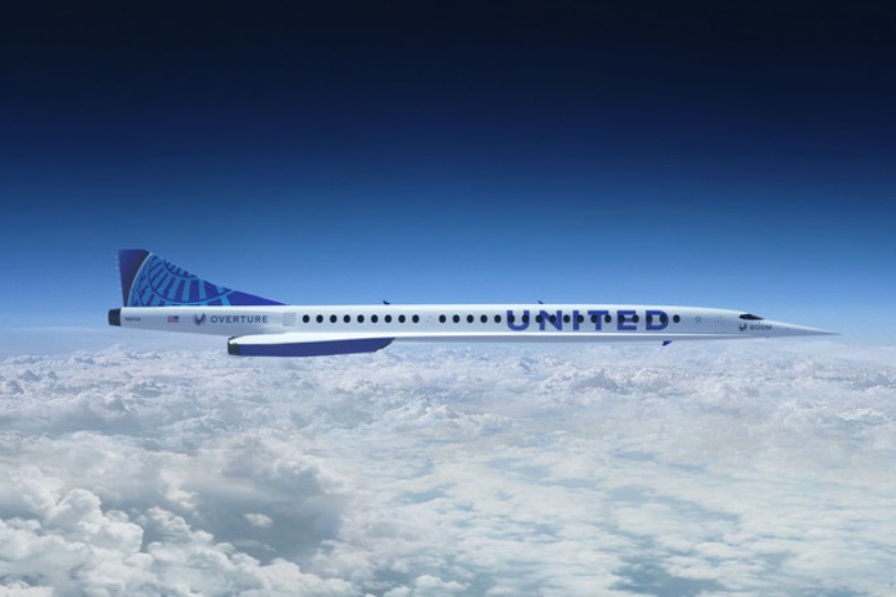 United Airlines orders 15 supersonic aircraft