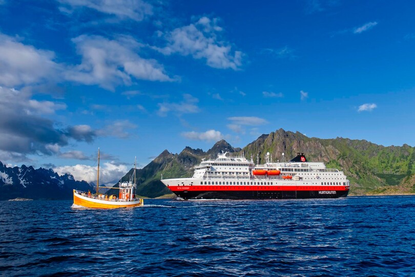 Hurtigruten adds third 'battery-hybrid' expedition ship