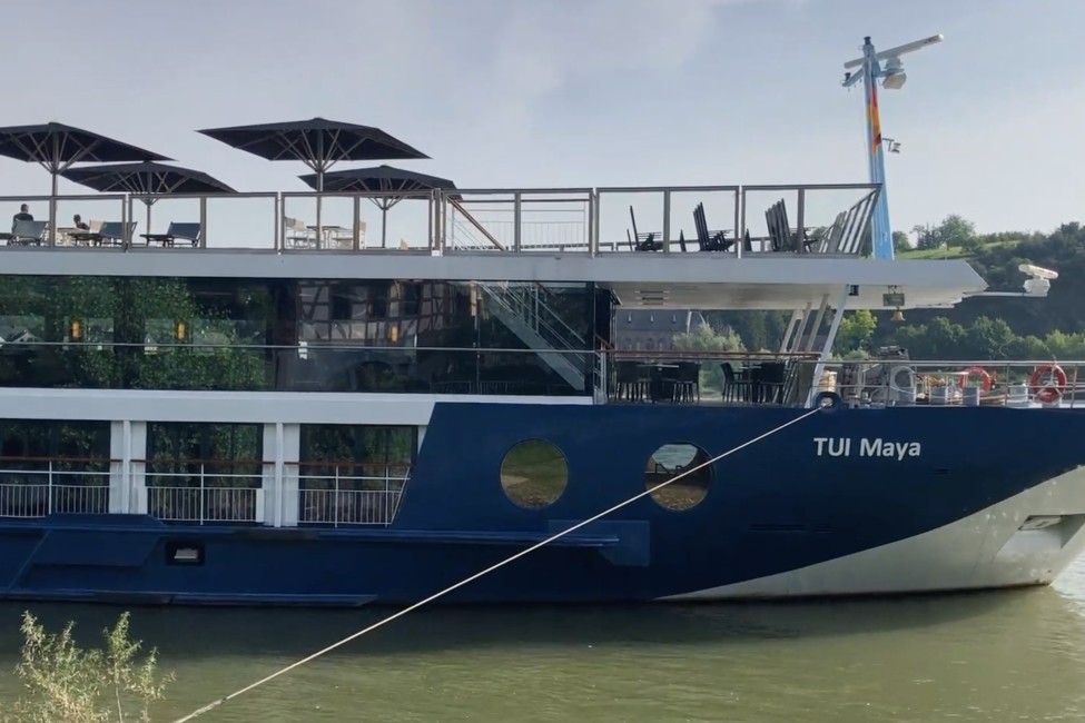 Watch: Cruise the Rhine onboard Tui's first river ship