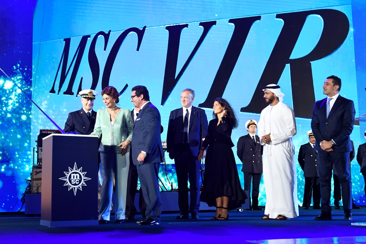 MSC hosts Virtuosa naming ceremony in Dubai
