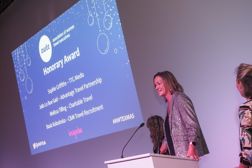 TTG's Sophie Griffiths honoured by AWTE for campaigning efforts