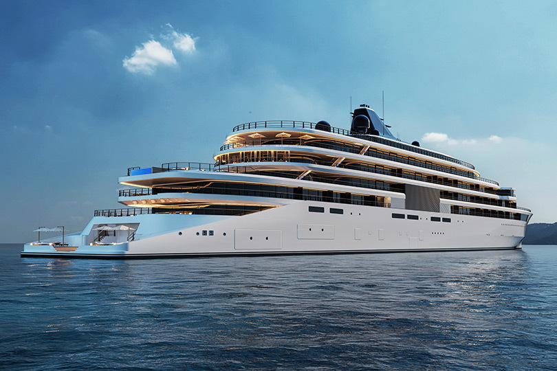 Aman has launched Project Sama, a megayacht designed by SINOT Yacht Architecture & Design