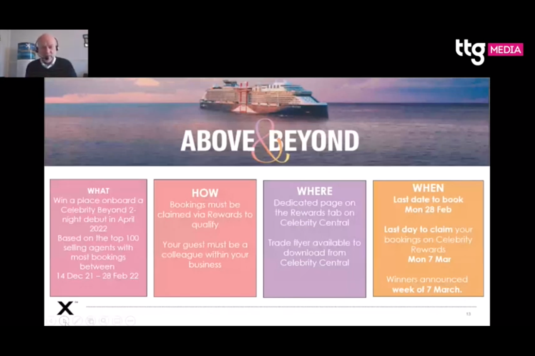 TTG New to Cruise Festival 2021: Celebrity Cruises agent training