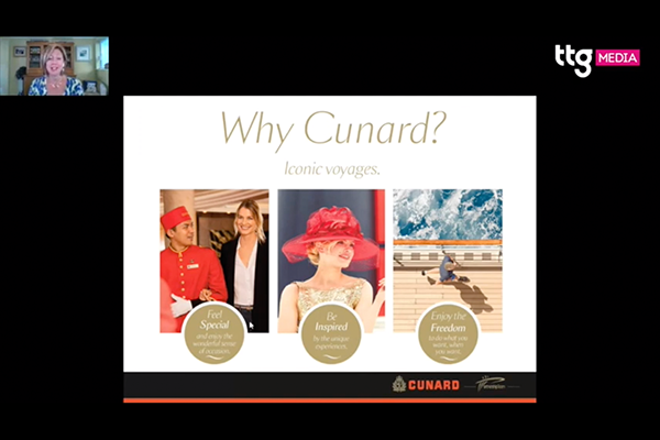 TTG New to Cruise Festival 2021: Cunard agent training