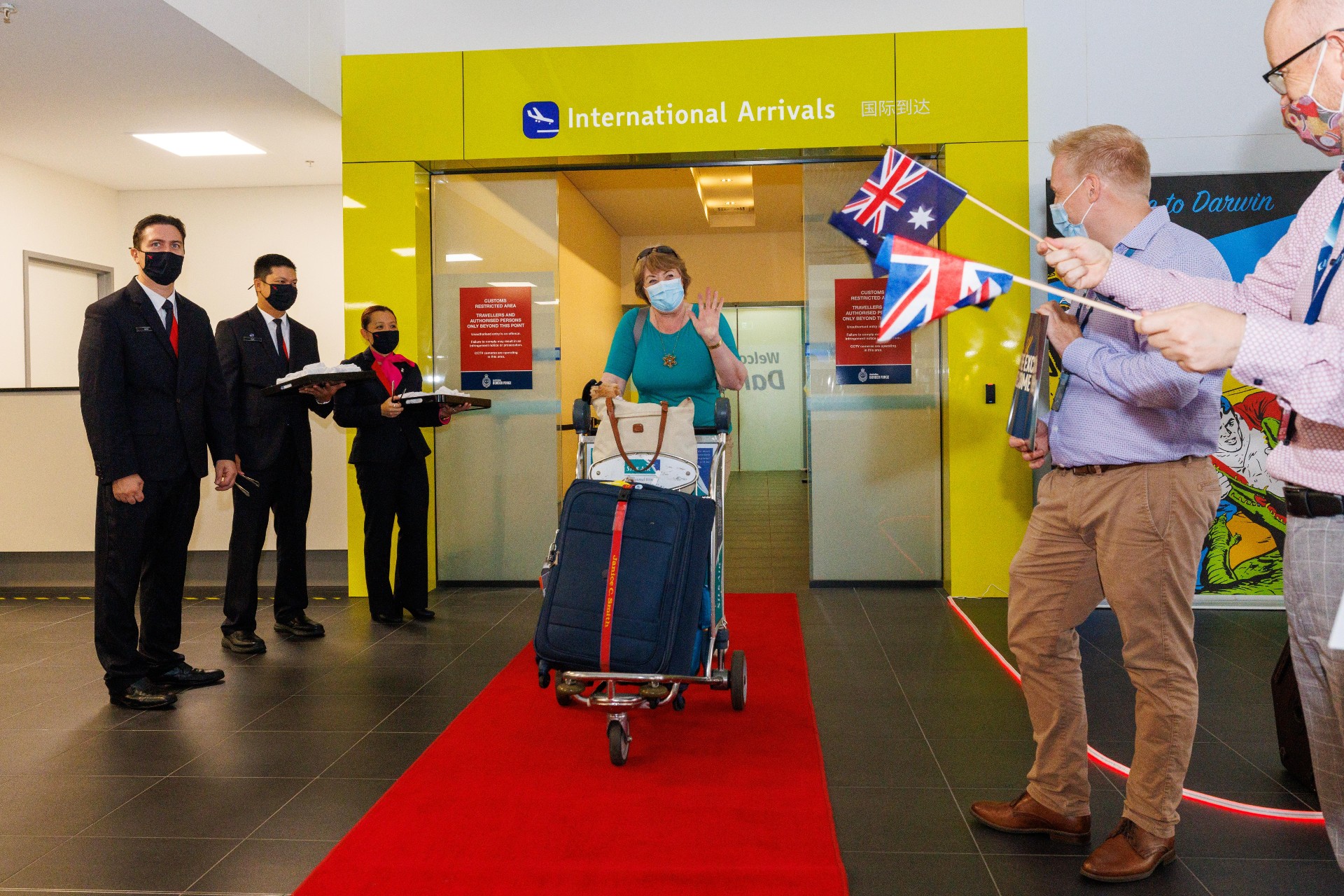Australia celebrates as borders reopen to international arrivals