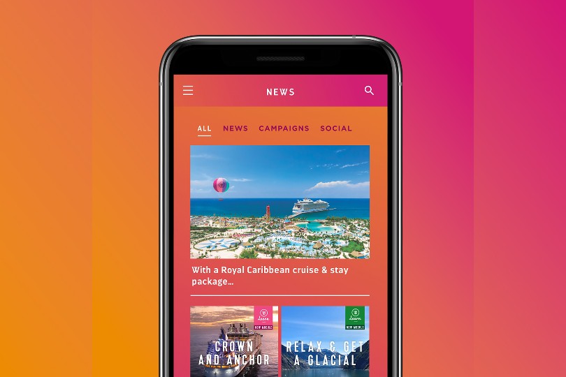 Royal Caribbean launches new agent-facing app