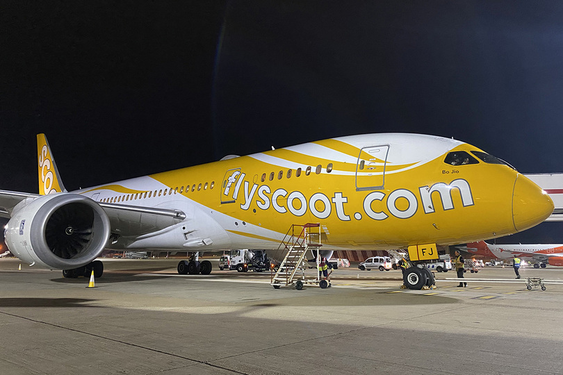 Budget carrier Scoot begins UK flights