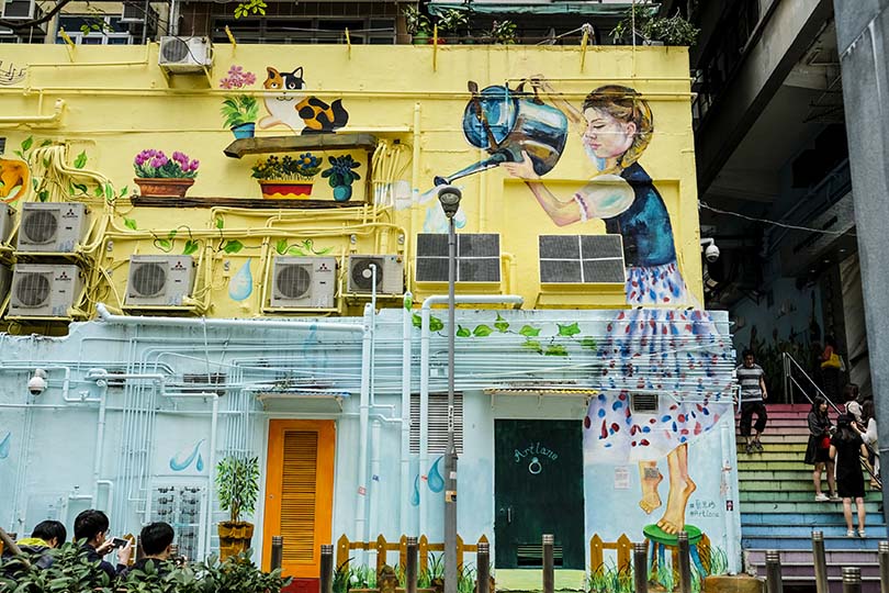 5 best spots for street art in Hong Kong
