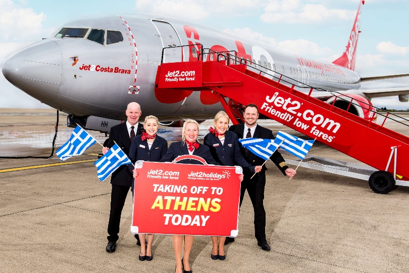 Jet2 launches flights to Athens from Manchester and Birmingham