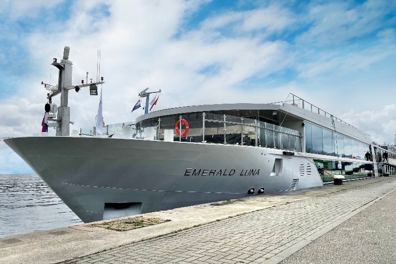 Emerald Cruises’ Luna departs on inaugural sailing