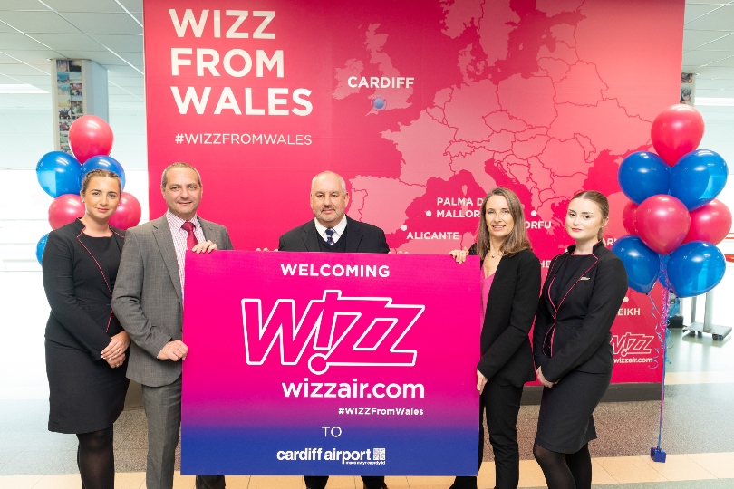Wizz Air launches Cardiff base with nine new routes