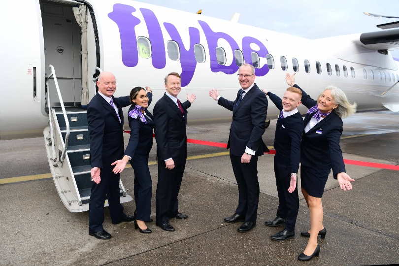 Flybe marks return with Birmingham departure