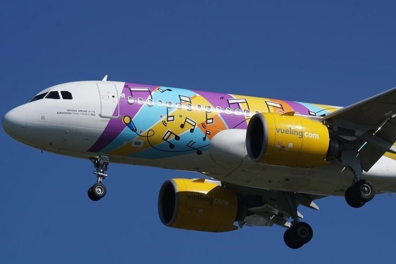 Vueling hopes Eurovision plane will get passengers' vote