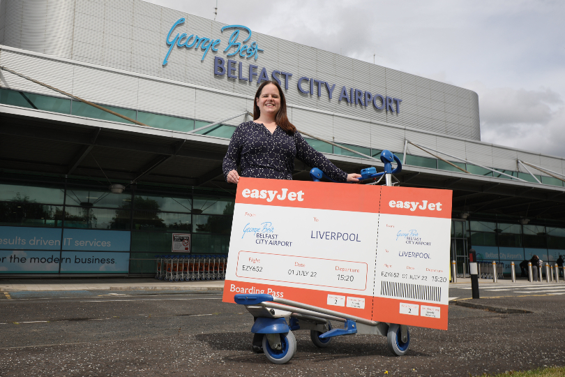 EasyJet launches Belfast-Liverpool service