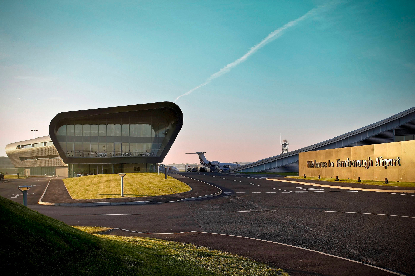 Farnborough airport eyes 2030 net-zero emissions goal