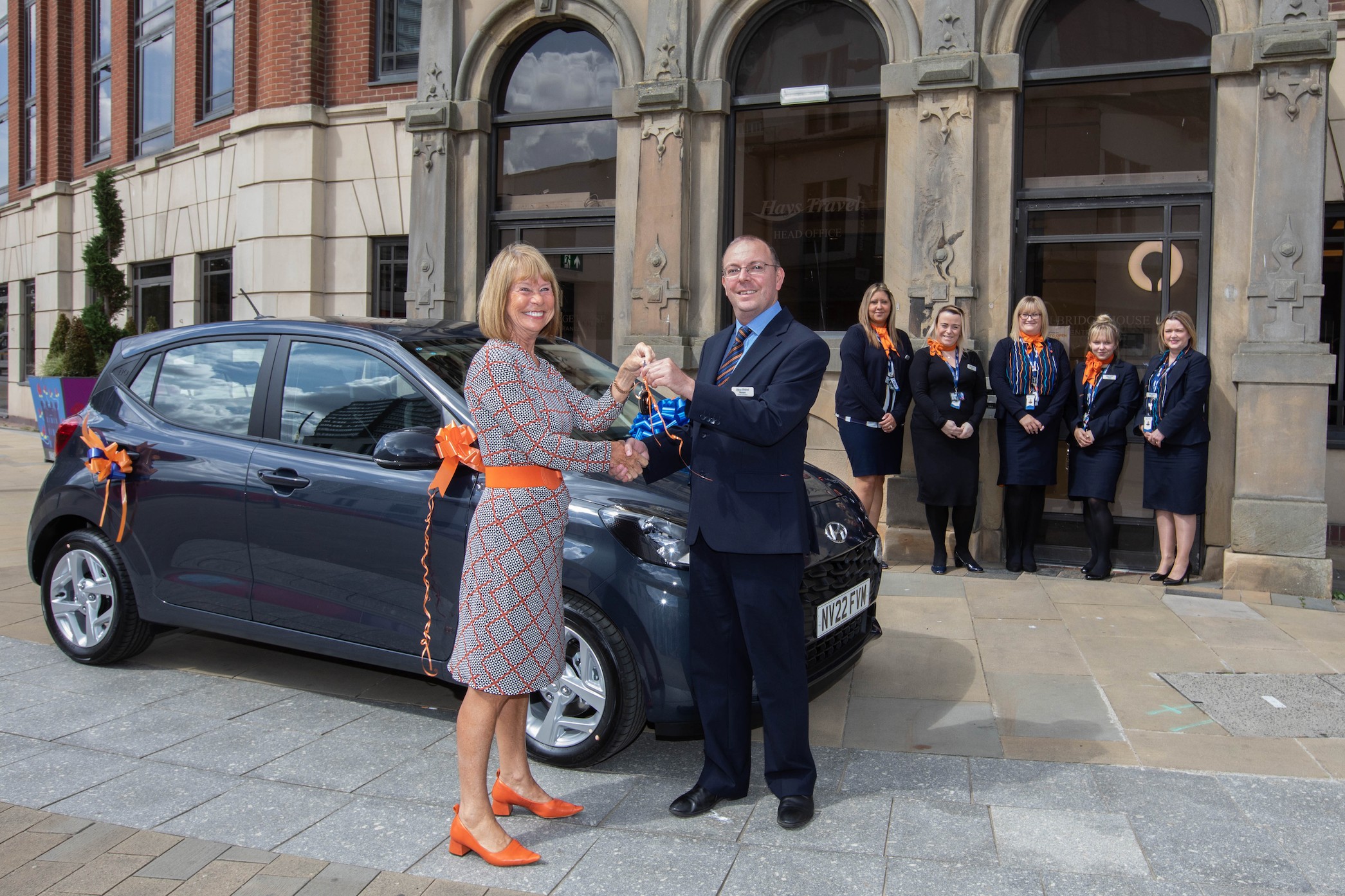 Hays agent 'shocked' after winning car in company prize scheme