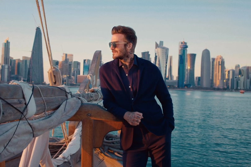 Qatar launches new stopover campaign with David Beckham