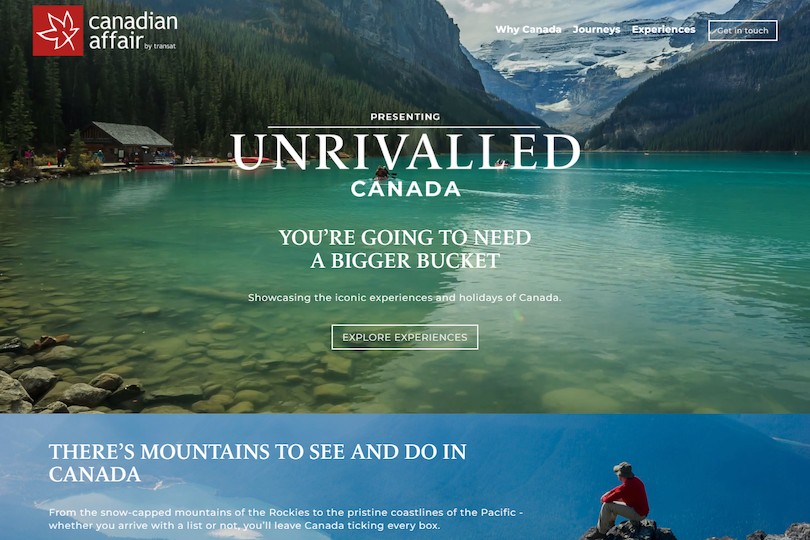 Canadian Affair launches Iconic Experiences campaign