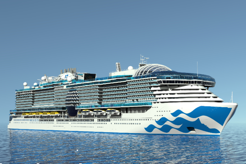 Princess Cruises 'pressing into the future' with largest-ever ship