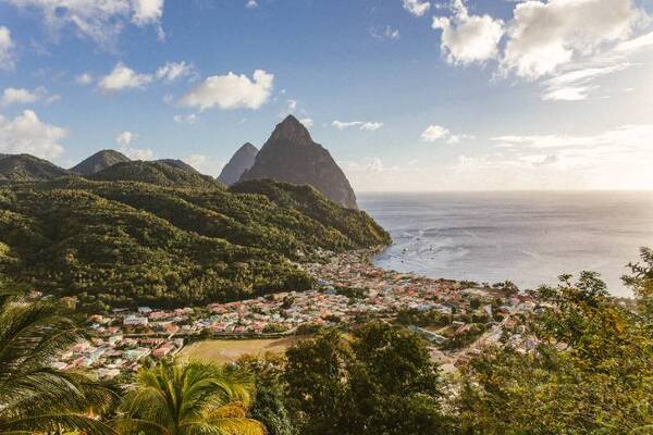 Saint Lucia UK arrivals figures almost equal to 2019