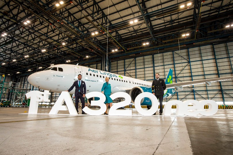 Aer Lingus takes delivery of new A320neo aircraft