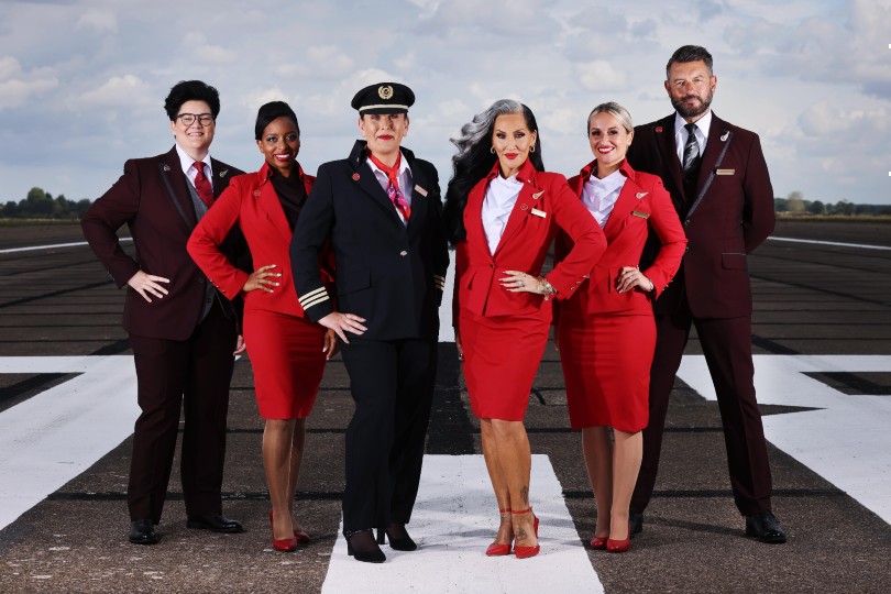 New Virgin Atlantic uniform policy ‘to allow staff to express their true identity’