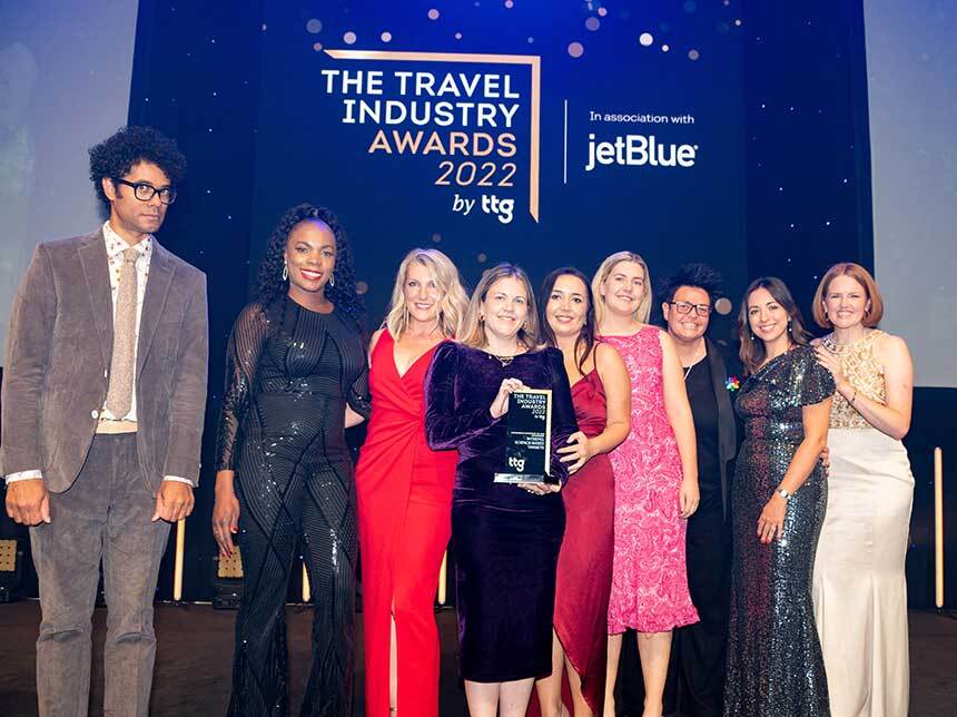 travel industry awards 2022 winners