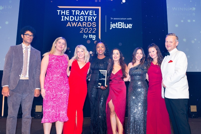 Intrepid Travel at The Travel Industry Awards 2022 by TTG