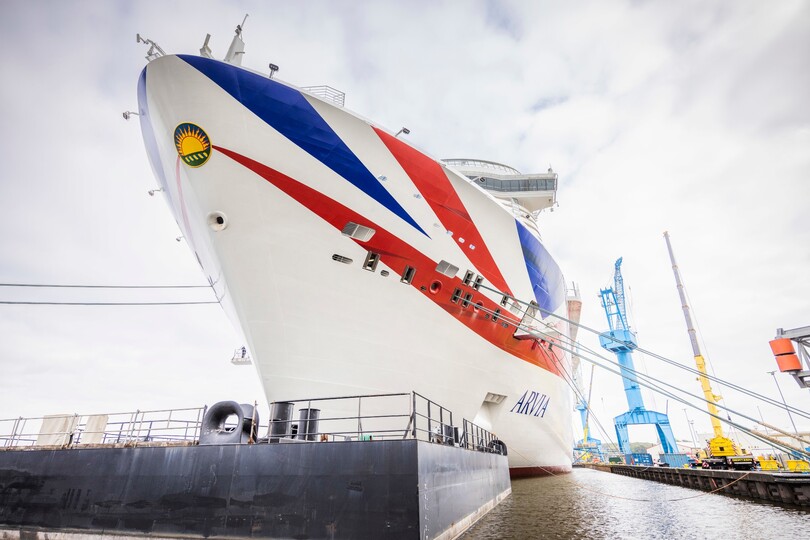P&O Cruises postpones Arvia maiden sailing