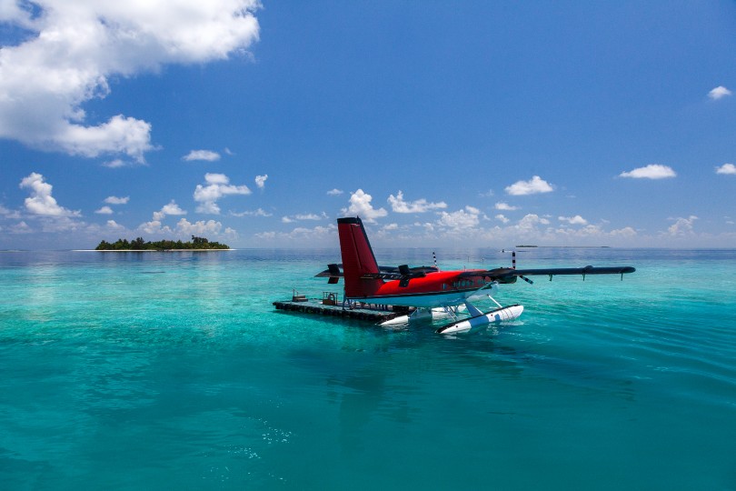 A client was surprised to learn island hopping in the Maldives generally requires going via Male