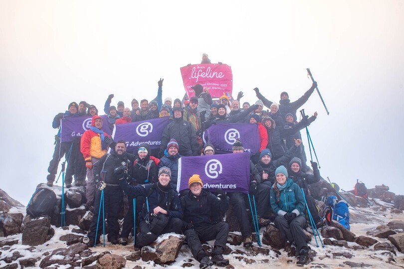 Travel trekkers conquer mountain challenge for Abta LifeLine and Planeterra