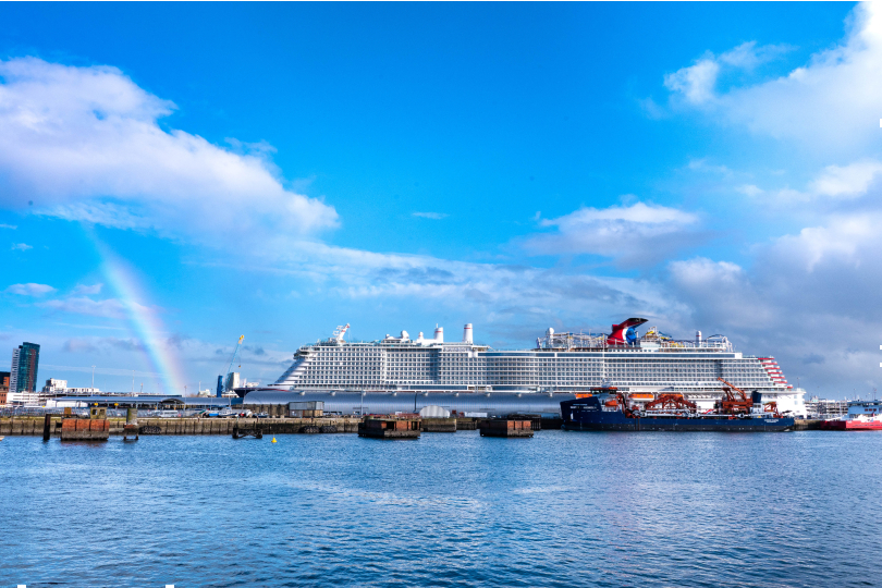 Carnival Cruise Line’s Celebration arrives in Southampton