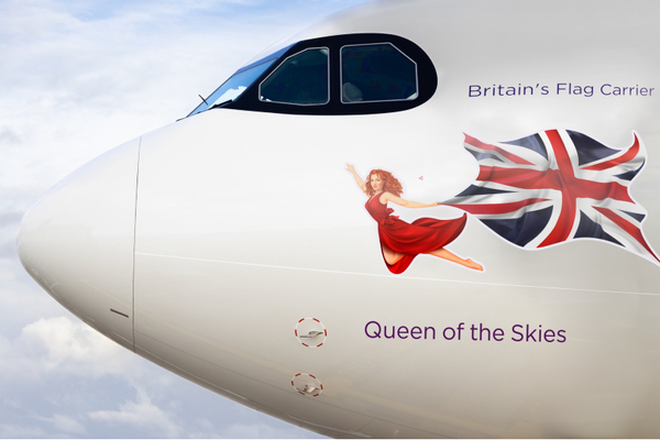 Virgin Atlantic pays tribute to Queen Elizabeth II with new aircraft