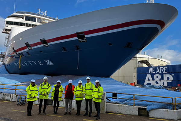 Fred Olsen hosts govt officials onboard refurbished Bolette