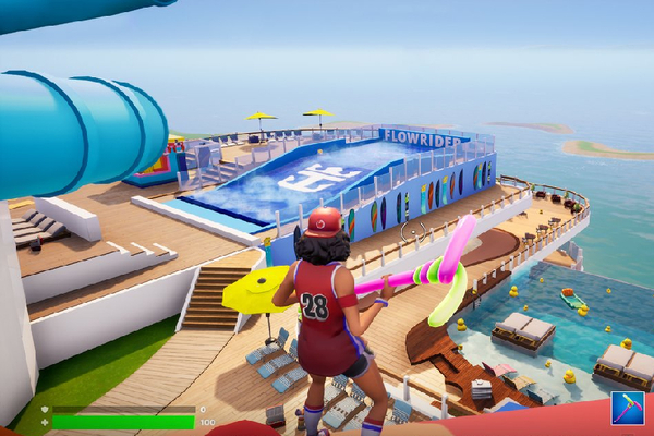 Watch: Royal Caribbean's Icon added as new Fortnite game