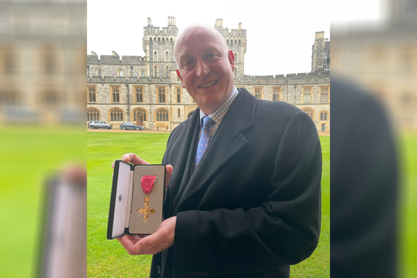 UKinbound chief receives OBE at Windsor Castle