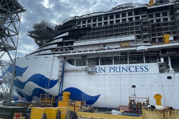 Sun Princess: First glimpse at Princess's newest class of ship