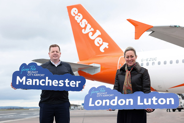 EasyJet to launch two more Belfast City routes this summer