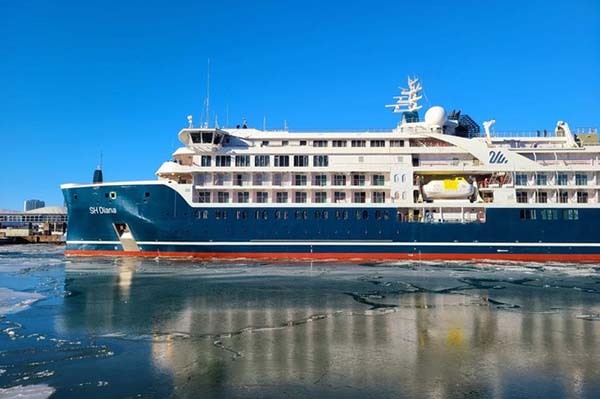 Swan Hellenic takes delivery of largest ship Diana