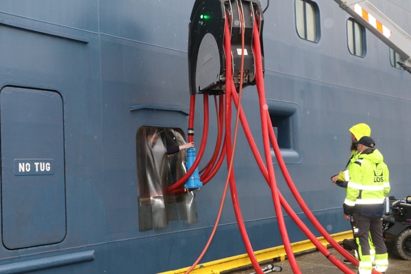 Fred Olsen ships use shore power connection for the first time