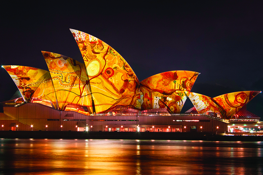 Vivid Sydney Opera Sails