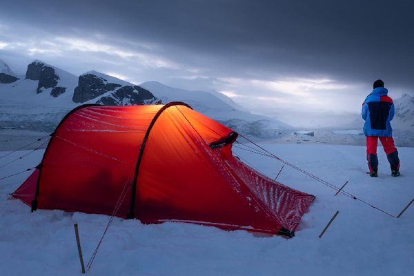 Cruise line’s Antarctica camp-out helping fight climate change