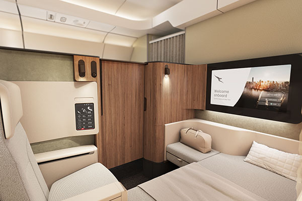 Is this the best way to combat jet lag? Qantas reveals new Airbus A350s