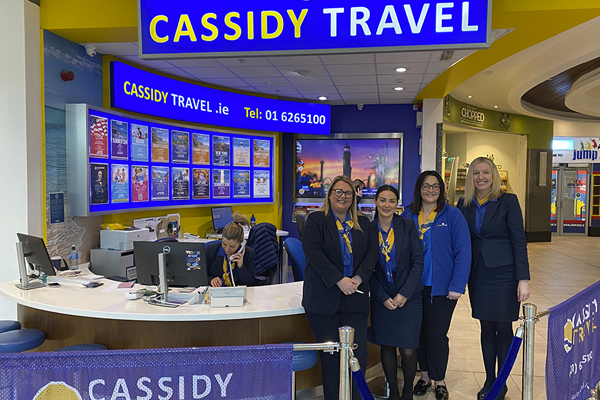 cassidy travel liffey valley shopping centre