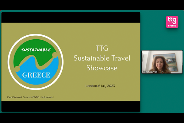 TTG Sustainable Travel Showcase – Greece Natonal Tourism Organisaton
