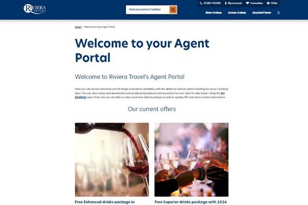 Riviera relaunches website with enhanced agent functionality