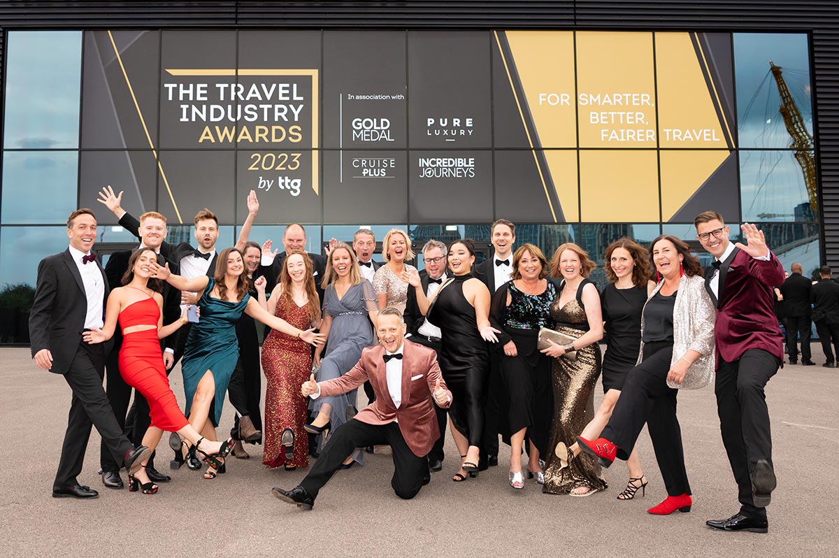 TTG Team at The Travel Industry Awards 2023 by TTG