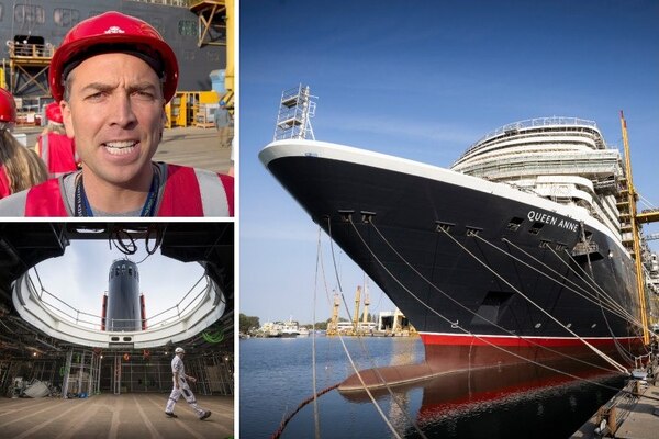 Video: Take a behind-the-scenes tour of Cunard's new ship, Queen Anne