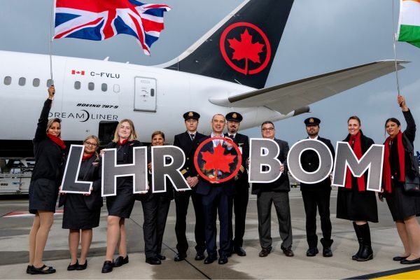 Air Canada resumes direct service between London and Mumbai